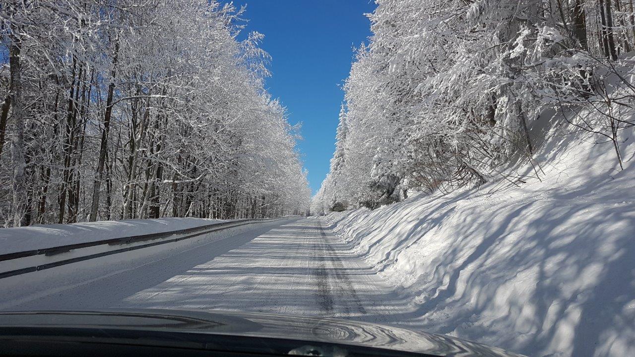 Cross-country skiing Skalka in Kremnicke Vrchy