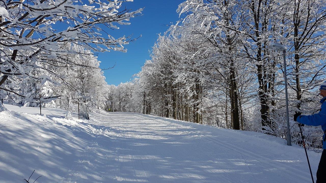 Cross-country skiing Skalka in Kremnicke Vrchy