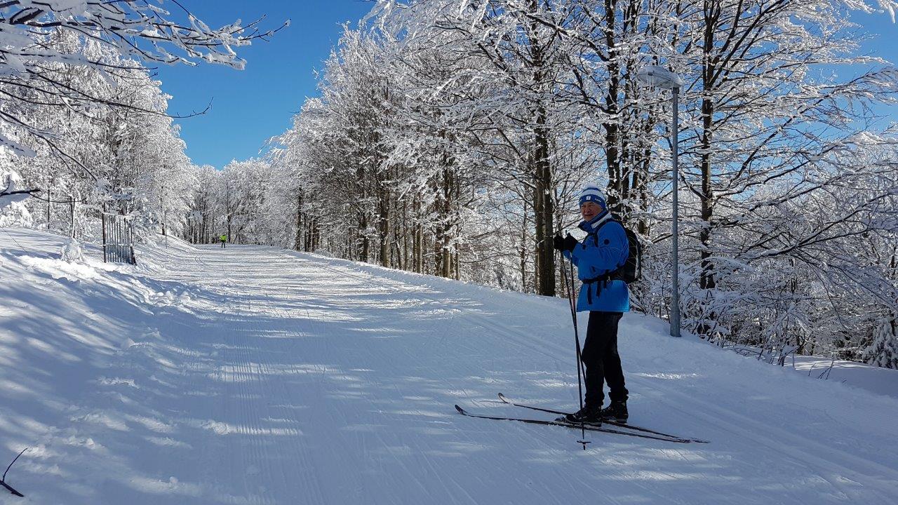 Cross-country skiing Skalka in Kremnicke Vrchy