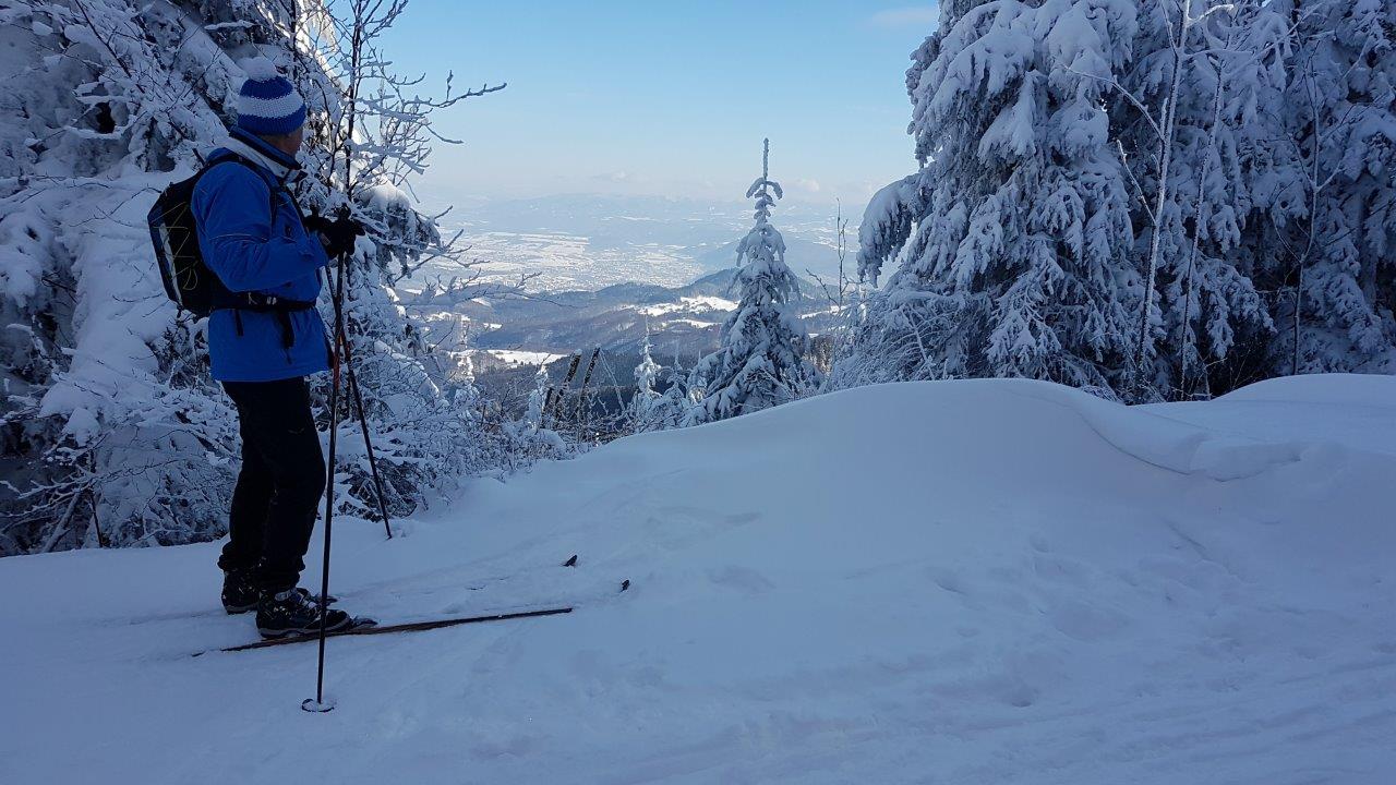 Cross-country skiing Skalka in Kremnicke Vrchy