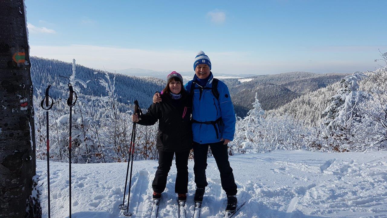Cross-country skiing Skalka in Kremnicke Vrchy