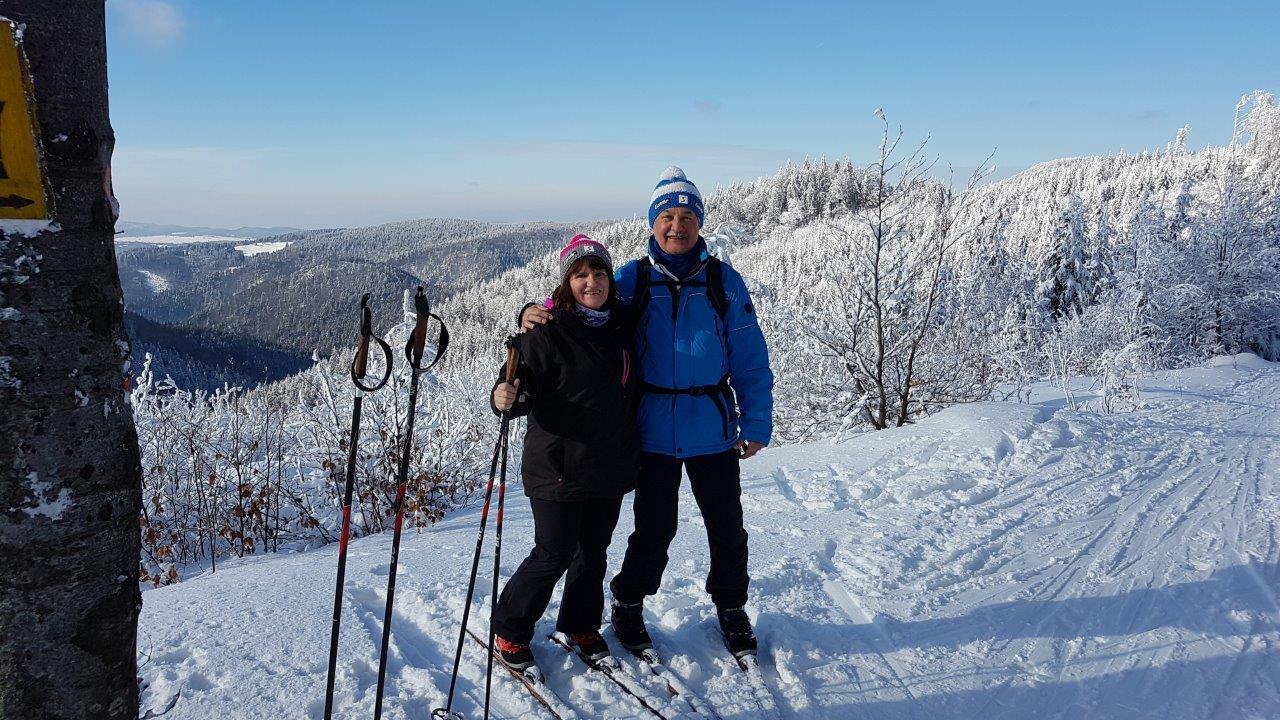 Cross-country skiing Skalka in Kremnicke Vrchy