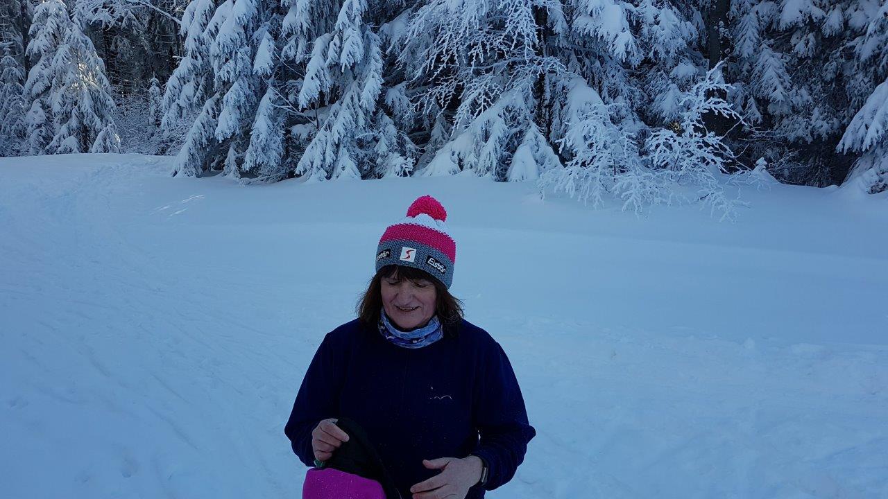 Cross-country skiing Skalka in Kremnicke Vrchy