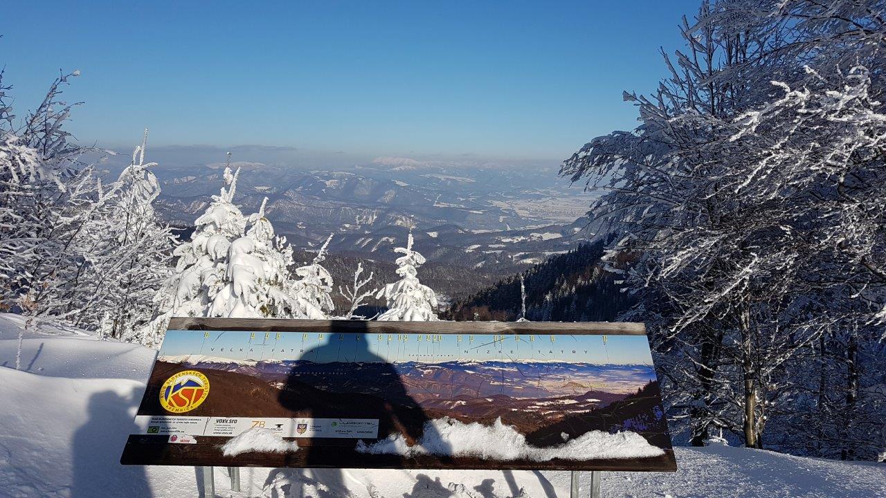 Cross-country skiing Skalka in Kremnicke Vrchy