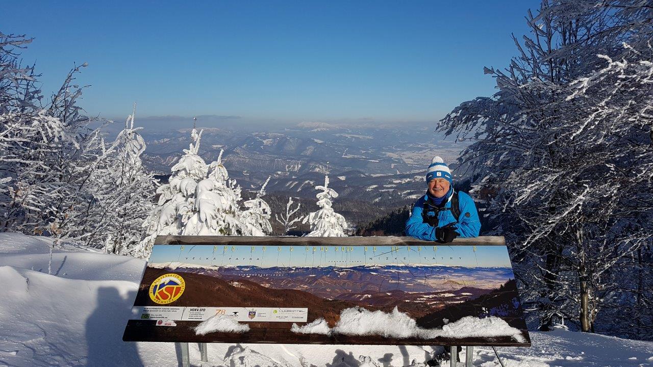 Cross-country skiing Skalka in Kremnicke Vrchy