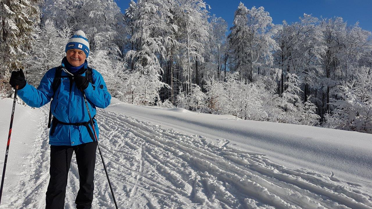 Cross-country skiing Skalka in Kremnicke Vrchy