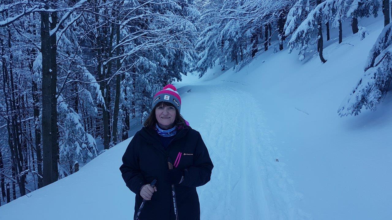 Cross-country skiing Skalka in Kremnicke Vrchy