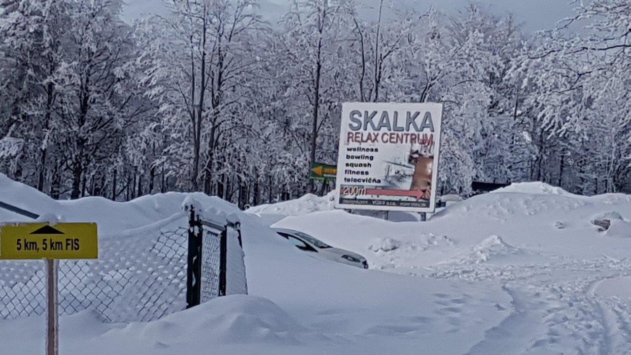 Cross-country skiing Skalka in Kremnicke Vrchy
