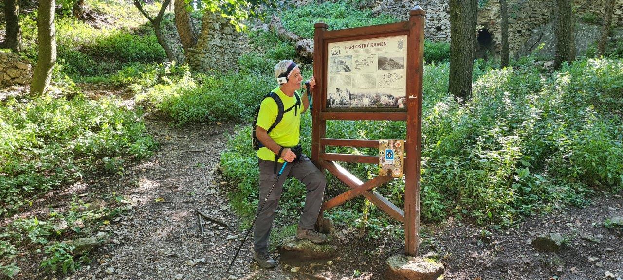 Ascent to Zaruby - the highest peak of the Little Carpathians