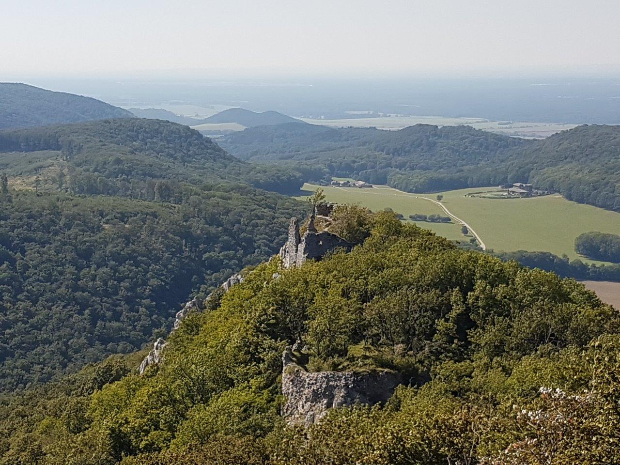 Ascent to Zaruby - the highest peak of the Little Carpathians