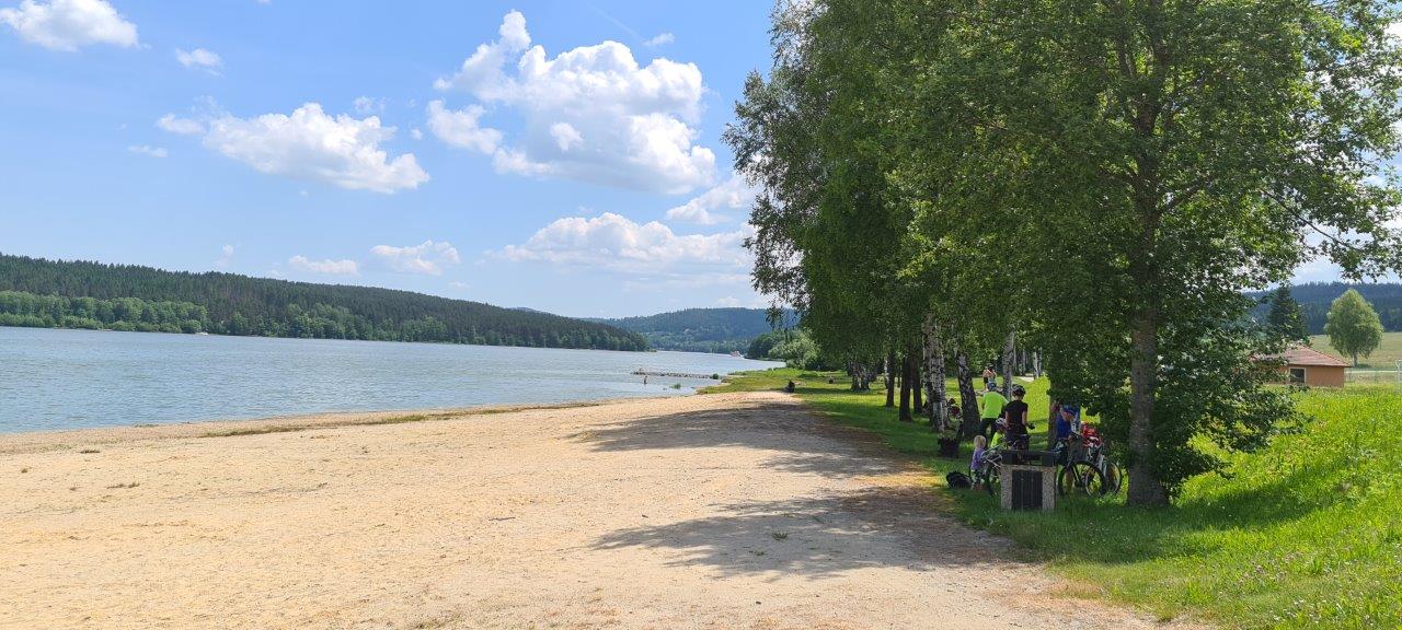 Schöneben Austria to Lipno Czechia Cycling Route