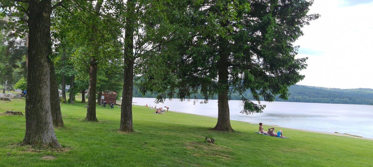 Schöneben Austria to Lipno Czechia Cycling Route