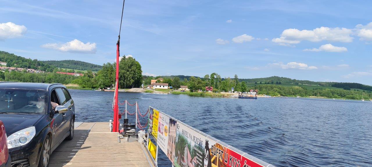 Schöneben Austria to Lipno Czechia Cycling Route