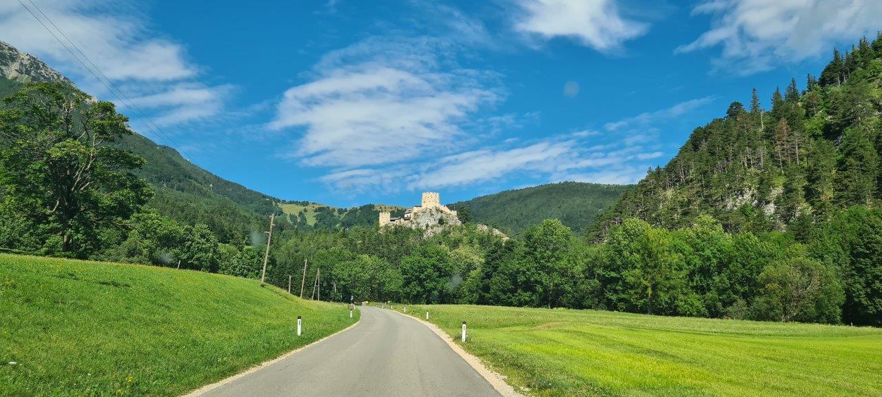 Ascent to the Klosterwappen Peak