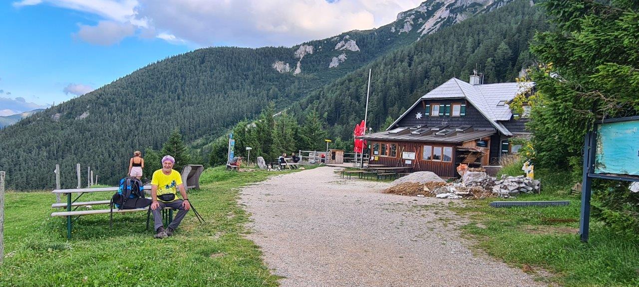 Ascent to the Klosterwappen Peak