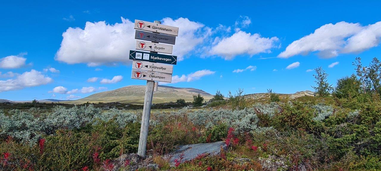 Mjølkevegen Cycling Route