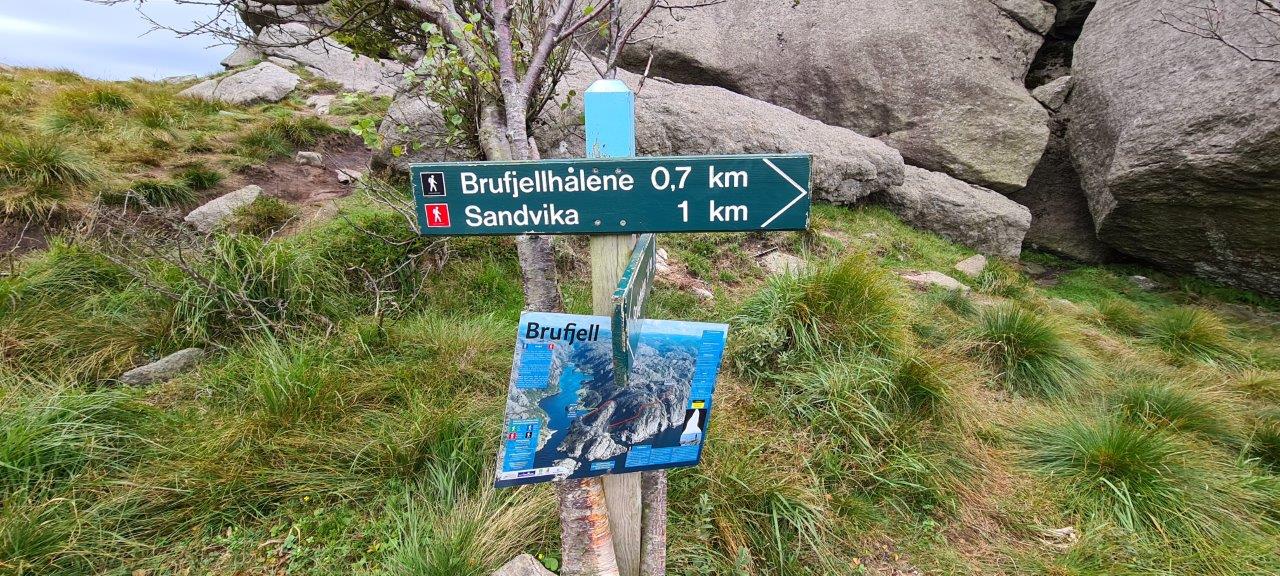 Brufjellhålene Hike