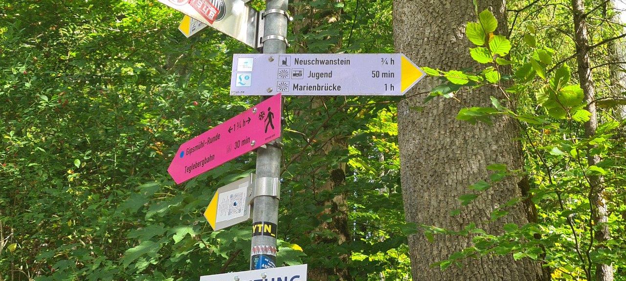 Hochschwanstein walking trail