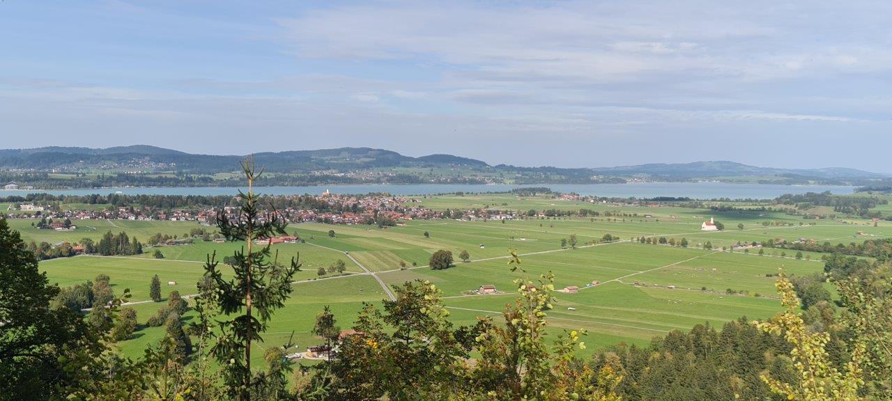 Valley view from Hochschwanstein walking