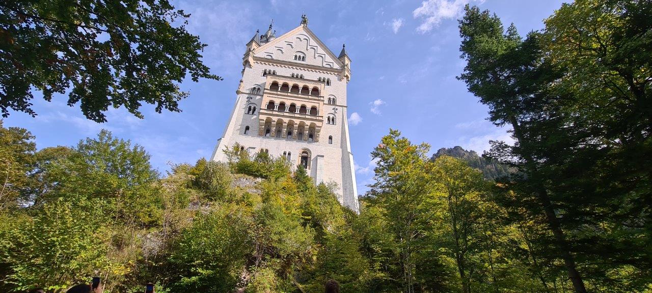 Tower of Hochschwanstein Castle