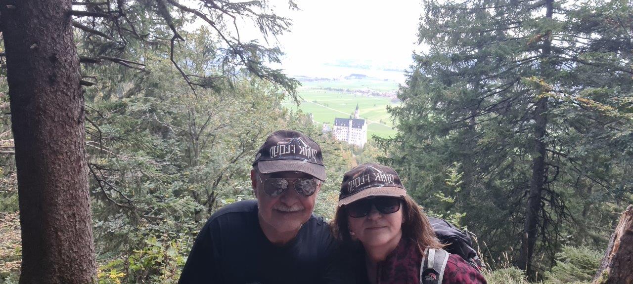 Castle from the trail above