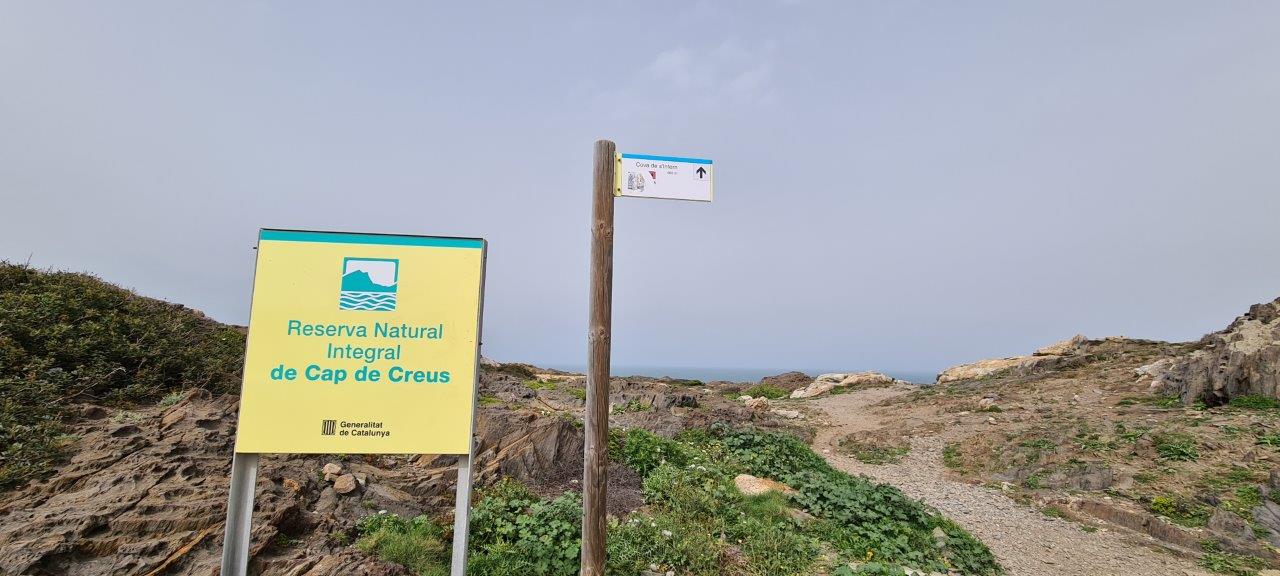 Trailhead Cap de Creus