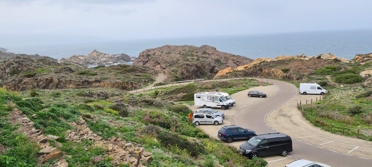 Parking lot Cap de Creus
