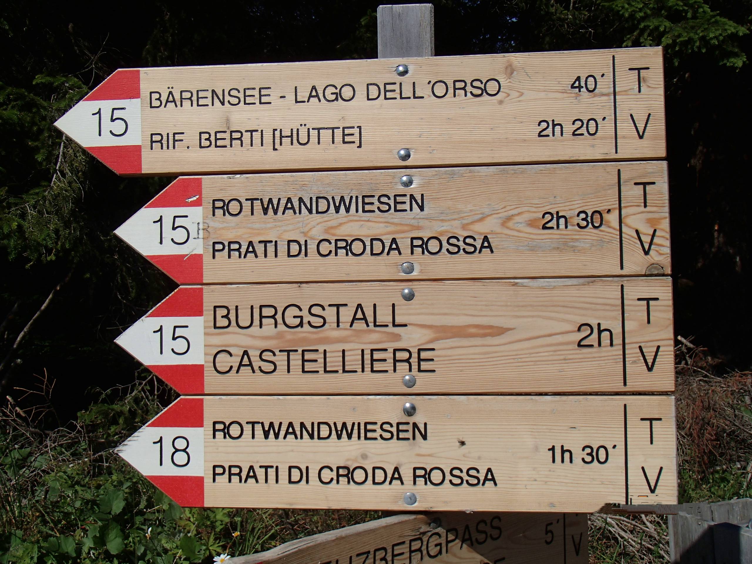 Kreuzbergpass HIking