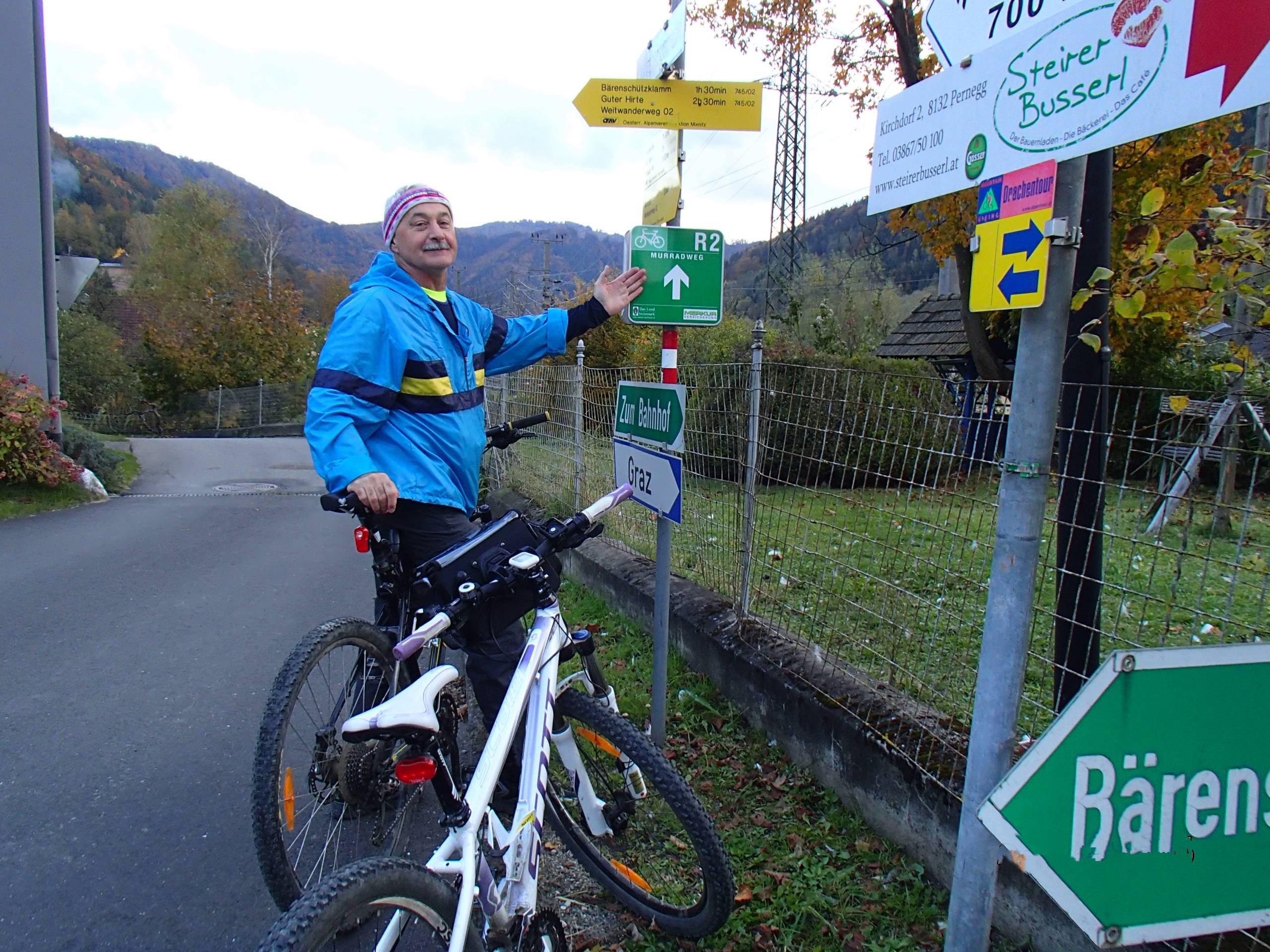 Naturpark Almenland, Cycling along the river Mur 