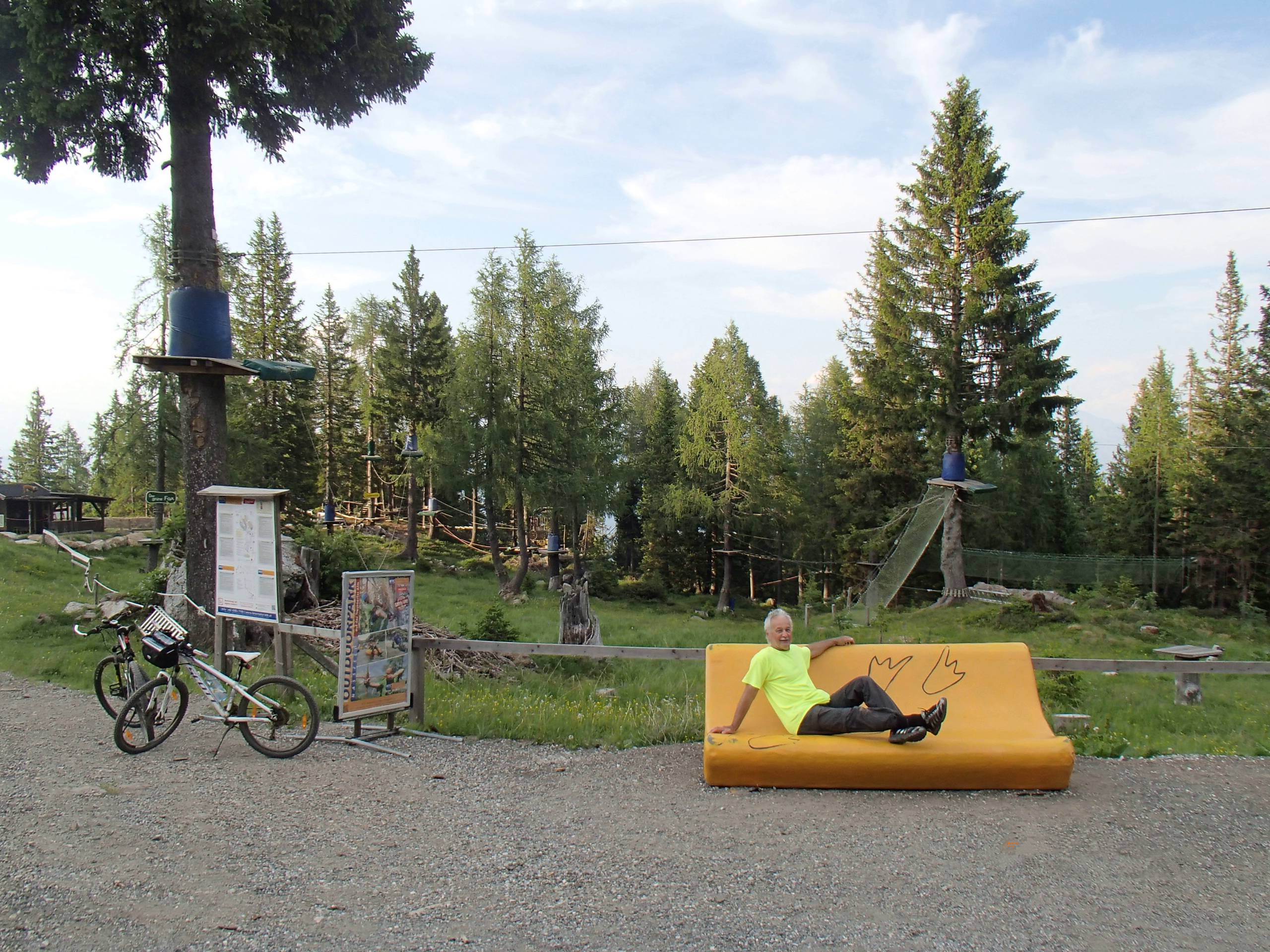 Nassfeld Pass Mountain Biking Trail