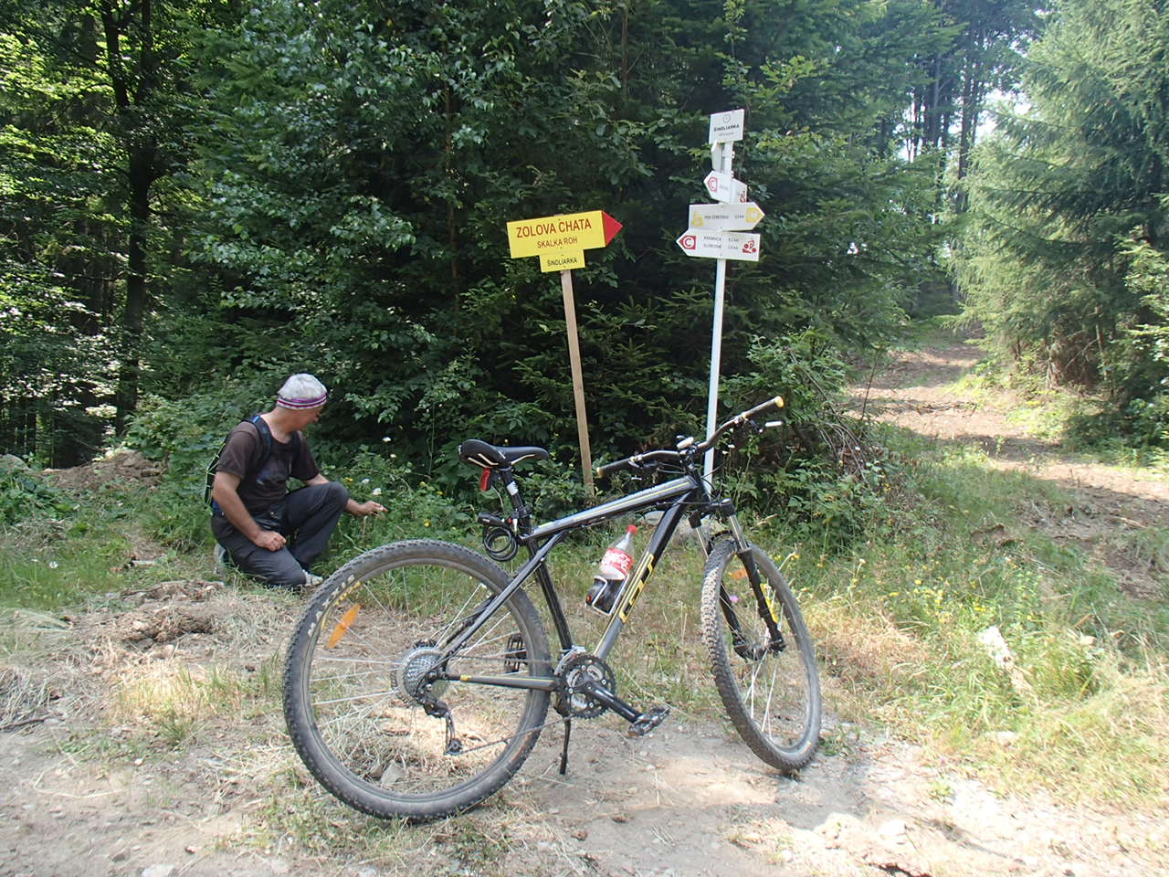 Skalka Mountain Biking in Kremnicke Vrchy