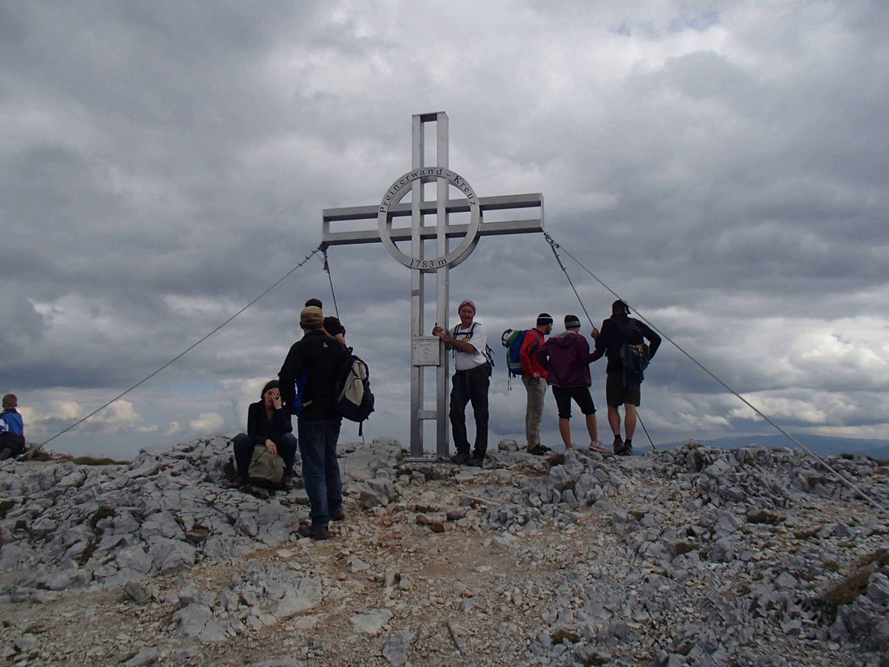 Hike from Rax Cableway to Preinerwand Kreuz in Schneeberg Alps