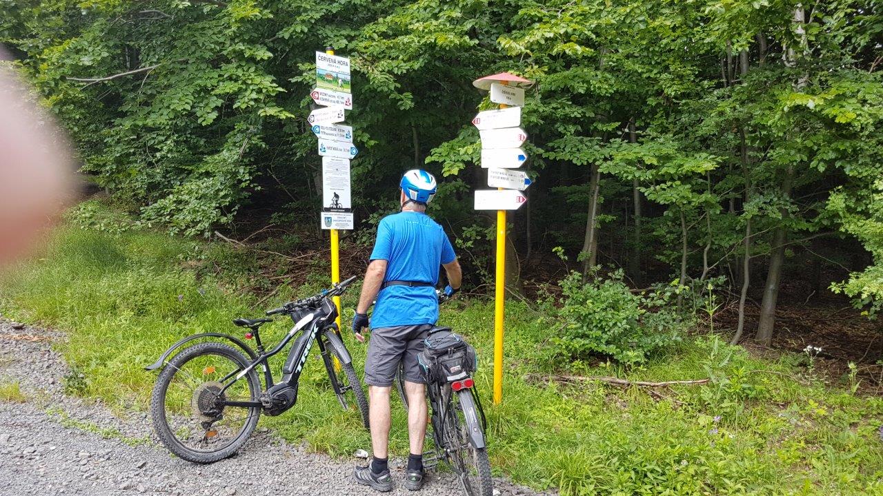 Mountain Biking in Little Carpathians Smolenice Plavecky Hrad
