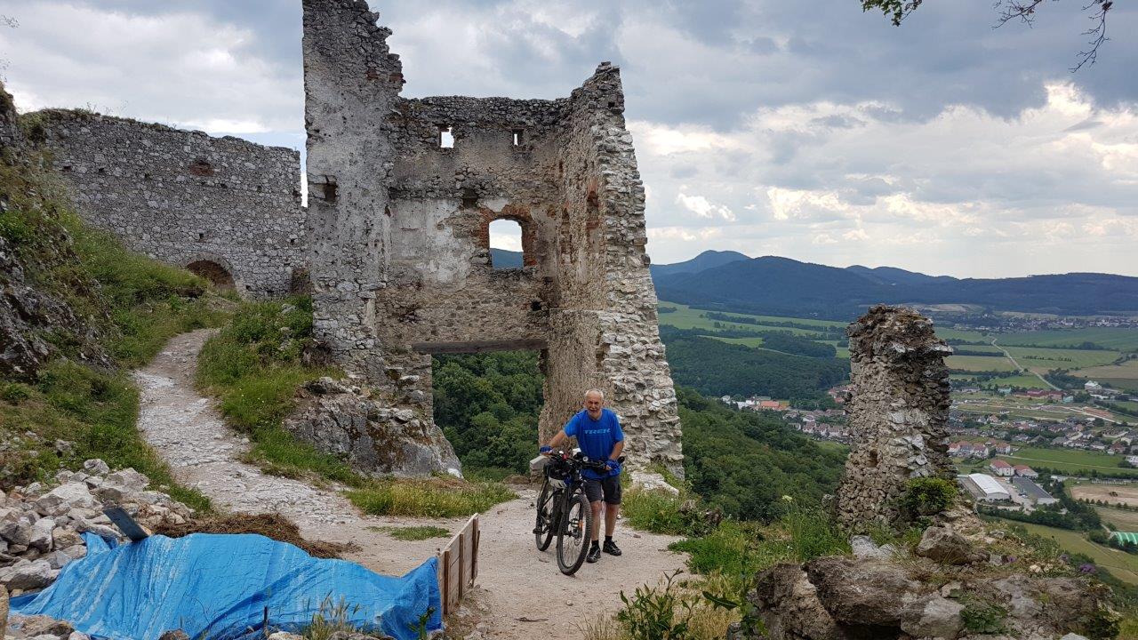Mountain Biking in Little Carpathians Smolenice Plavecky Hrad