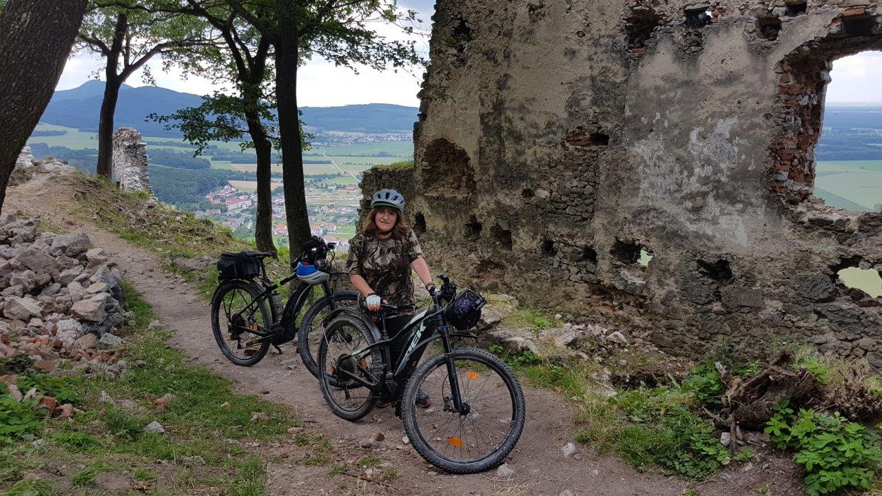 Mountain Biking in Little Carpathians Smolenice Plavecky Hrad