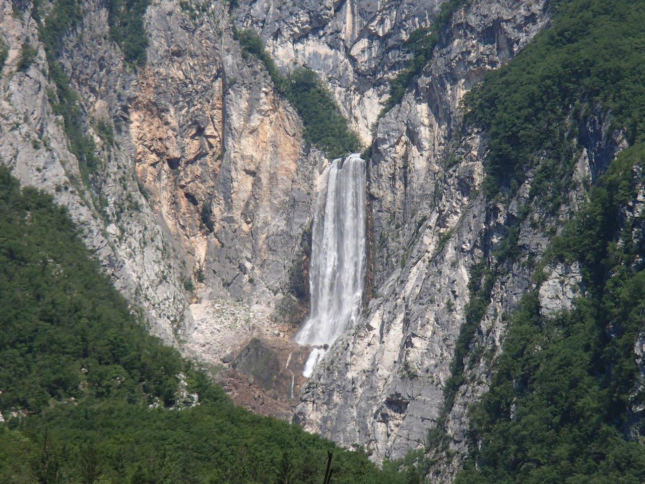The river Soča Cycling