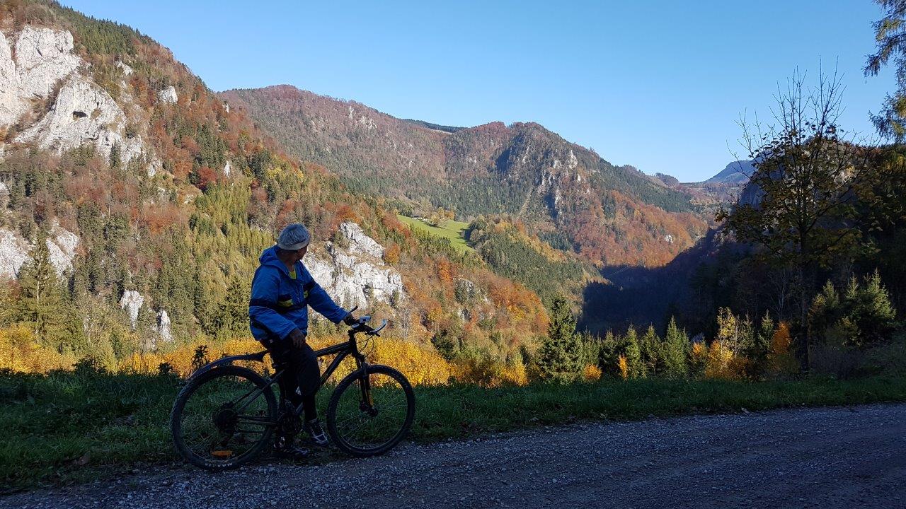 Ötscher-Tormäuer Nature Park Steingrabenkreuz Mountain Biking