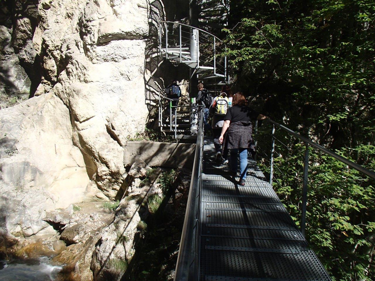 Tschepaschlucht Gorge Hike