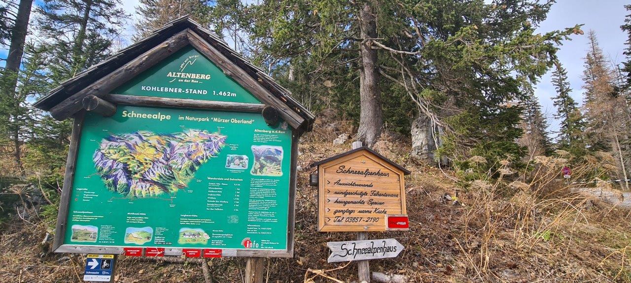 Ascent to Windberg 1,903 m – the highest peak of the Schneealpe Plateau
